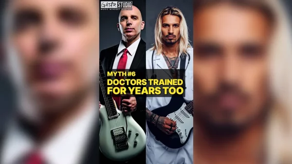 Mythe 6 – Artsen en advocaten studeerden ook jaren – Wouter Baustein – Guitar Training Studio