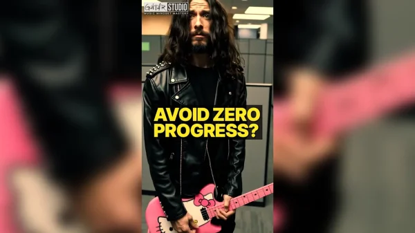 Vermijd nul vooruitgang – Wouter Baustein – Guitar Training Studio