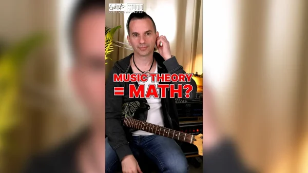 Wouter Baustein legt uit waarom muziektheorie wiskunde is maar het toepassen op gitaar moeilijk blijft